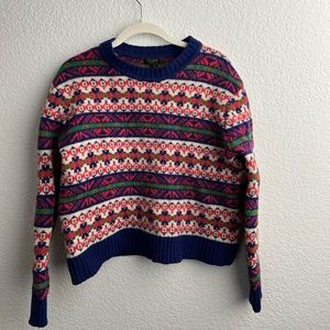 JCrew Fairisle Sweater